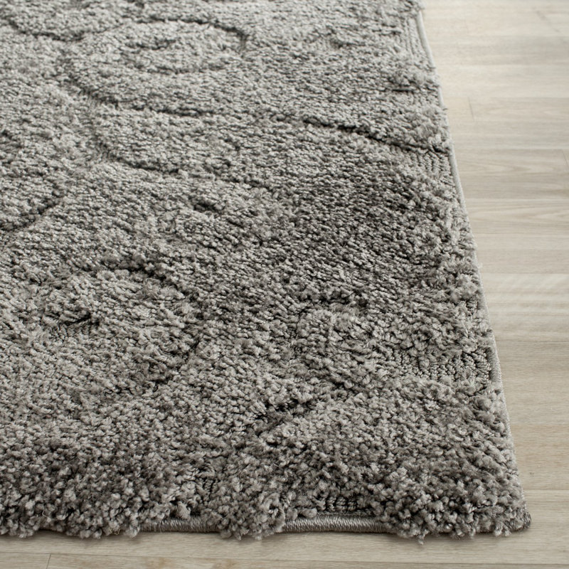 Benedetti Hooked Rug, Square 201 cm, Grey
