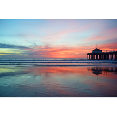 " Manhattan Beach Sunset " by Tracerouda