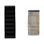 Serre-livres décoratifs à rayures pour escalier et rayure décoratifs modernes de 2, 6 po, noir et blanc