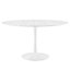 Table de salle à manger ronde en marbre artificiel Lippa-115317549-115317550