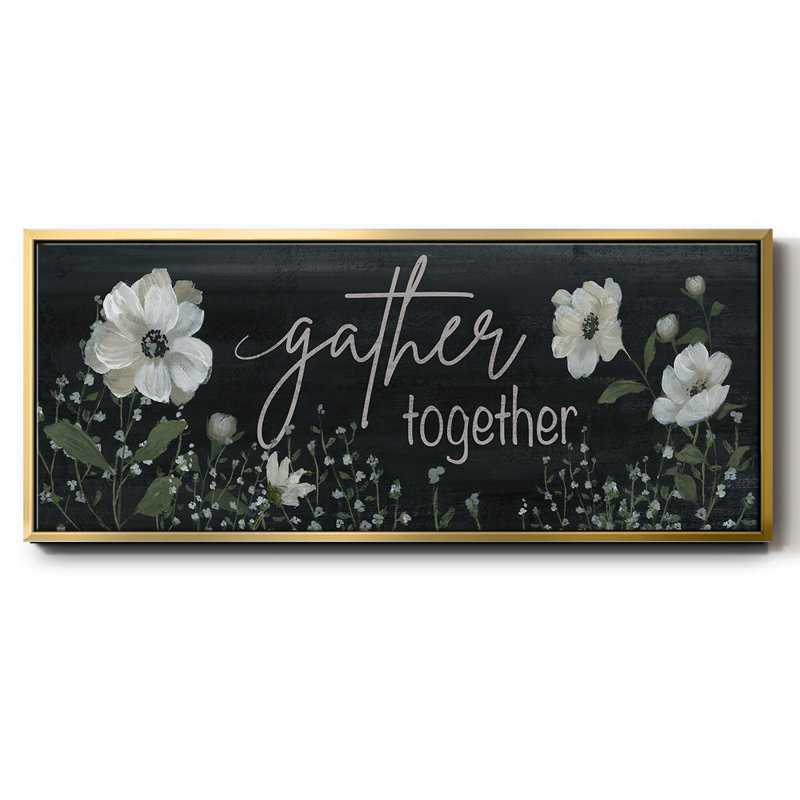 Gather Together- Framed Canvas