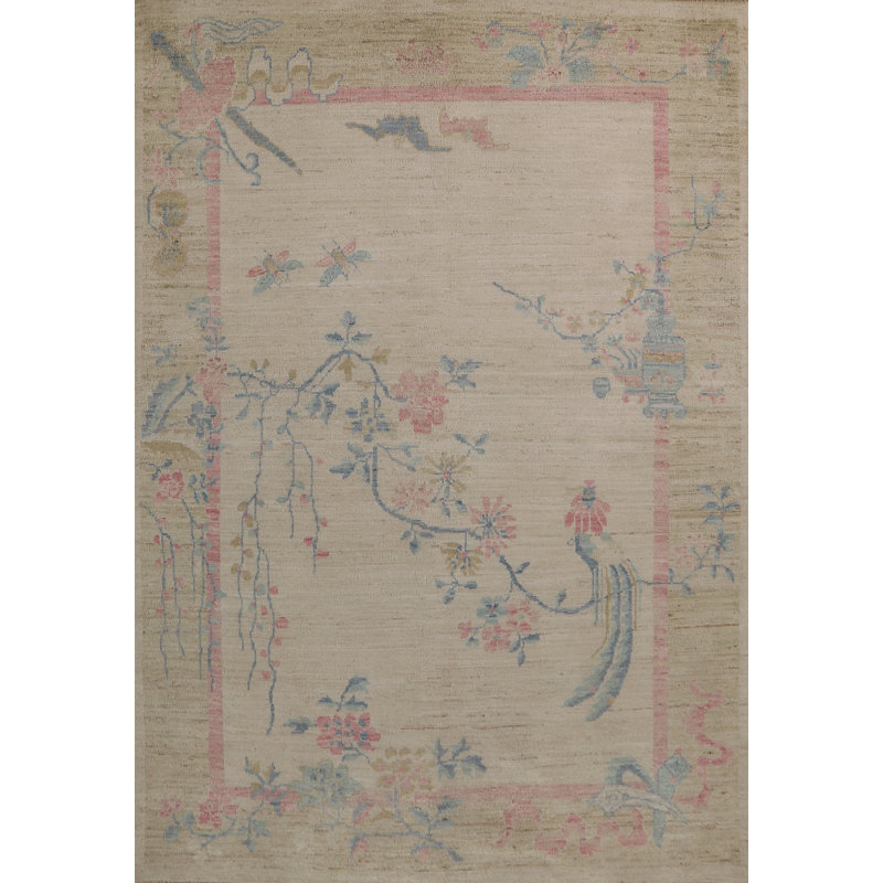 Tapis turc Art Deco 5 x 7