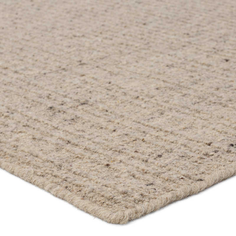 Tapis brun clair / gris Amity Vidalia AMI01 tissé à la main (6 pi x 9 pi), Rectangle 6 pi x 9 pi