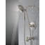 Saylor 17 Series Brushed Nickel Tub and Shower Faucet Combo In2ition 2-in-1 Shower Head with Handheld Spray, Bathtub Faucet, Tub Faucet Set, Stainless (Valve Not Included)-74993327
