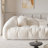 Beige Polyester 3 - Piece Living Room Set