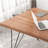 55" Walnut Rectangular Solid Wood desks-2088555325