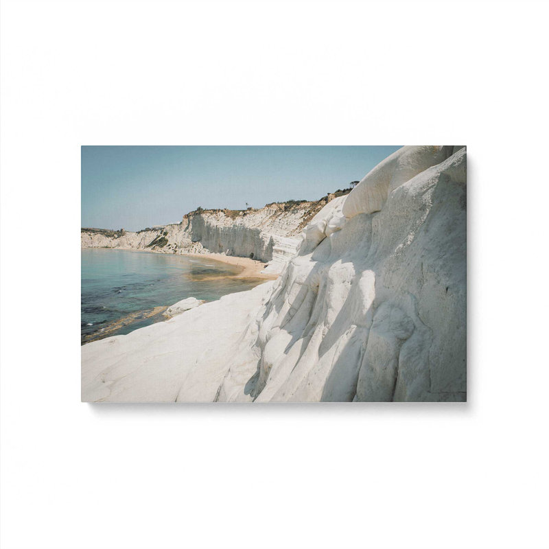 White Cliff Whispers Canvas Print, Wrapped Canvas, 12" H x 18" W x 1.25" D