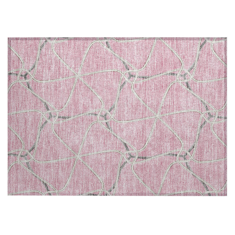  Aleg Area Rug with Non-Slip Backing
