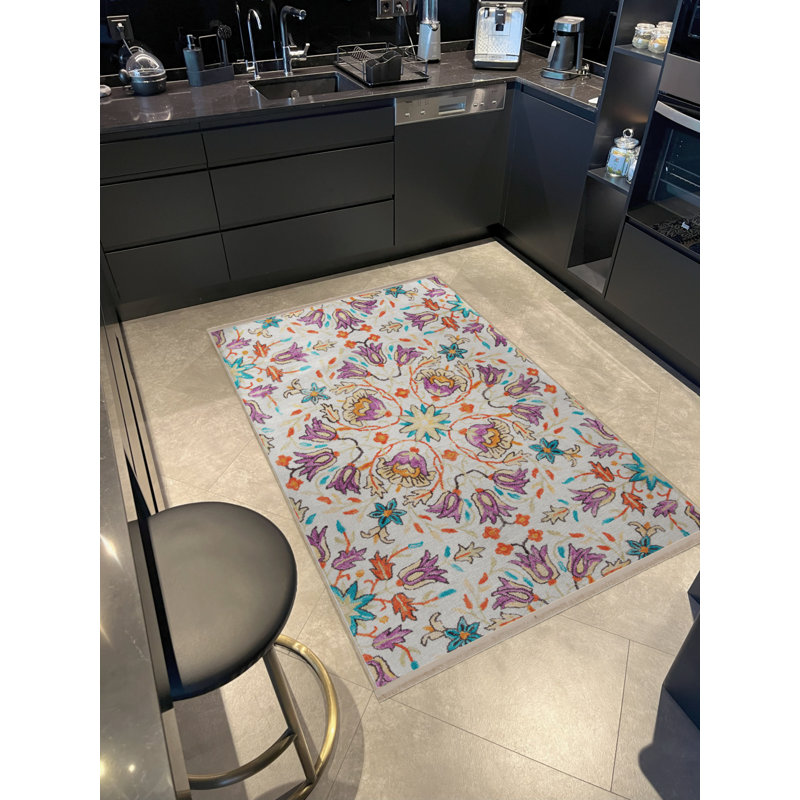 Tapis rectangulaire Vittorina, Rectangle 2 pi 8 po x 5 pi