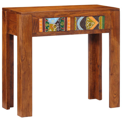 80cm Solid Wood Console Table