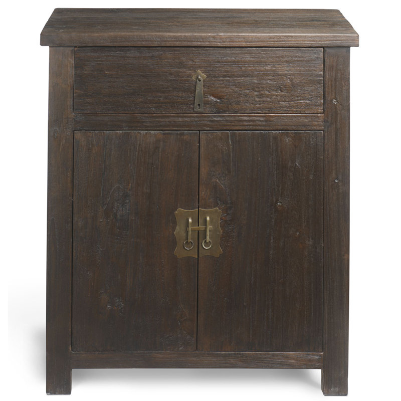 Ridgeville Solid Wood 2 - Door Standard Accent Cabinet