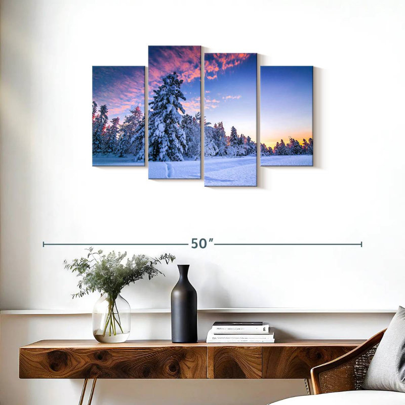 Alvord Pink Sunset At Winter, 22" H x 36" W
