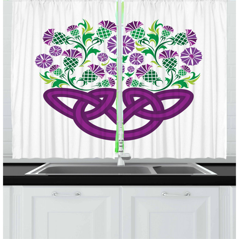 Tailored Kitchen Curtain