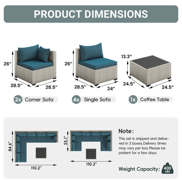 Dimensions du produit