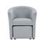 Alleria Fabric Accent Chair with Ottoman-843075847
