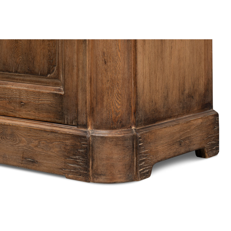 Antique 47'' W Solid Wood, Brown