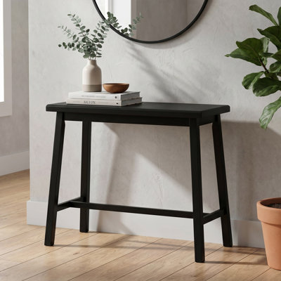 Table de bar compacte d'inspiration asiatique P 22 po x l 42 po x H 36 po Elegant