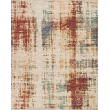 Shibori Handmade Wool Abstract Area Rug