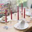 Ensemble de 12 chandelles coniques non parfumées 12 pièces-45269272-45269285