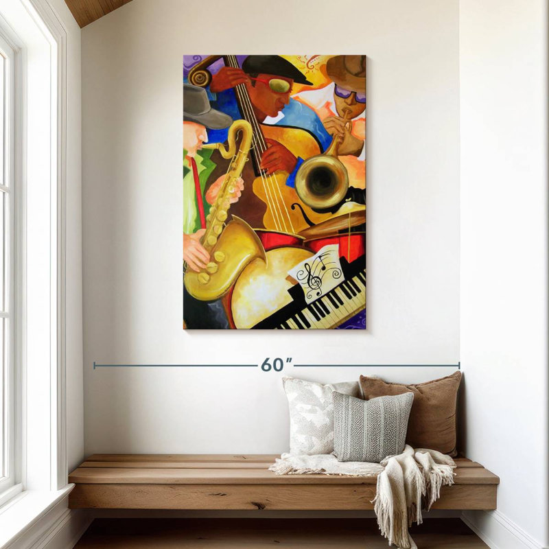 Abarca Just Jazz, 45" H x 30" W