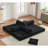 Boneless Corduroy 78.5" Folding Convertible Out Sleeper Sofa Bed-929983353