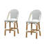 Ensemble de 2 tabourets de comptoir d'extérieur PURPLE LEAF-252926923-252926924