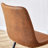 Set Of 6 Modern Style Cushioned Chairs With Metal Legs, Kitchen Chair-1628163572
