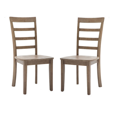 Chaise avec accoudoirs en tissu et tissu d'ameublement en bois massif brun