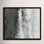 Fresno "Black and Grey and Blue II" Print