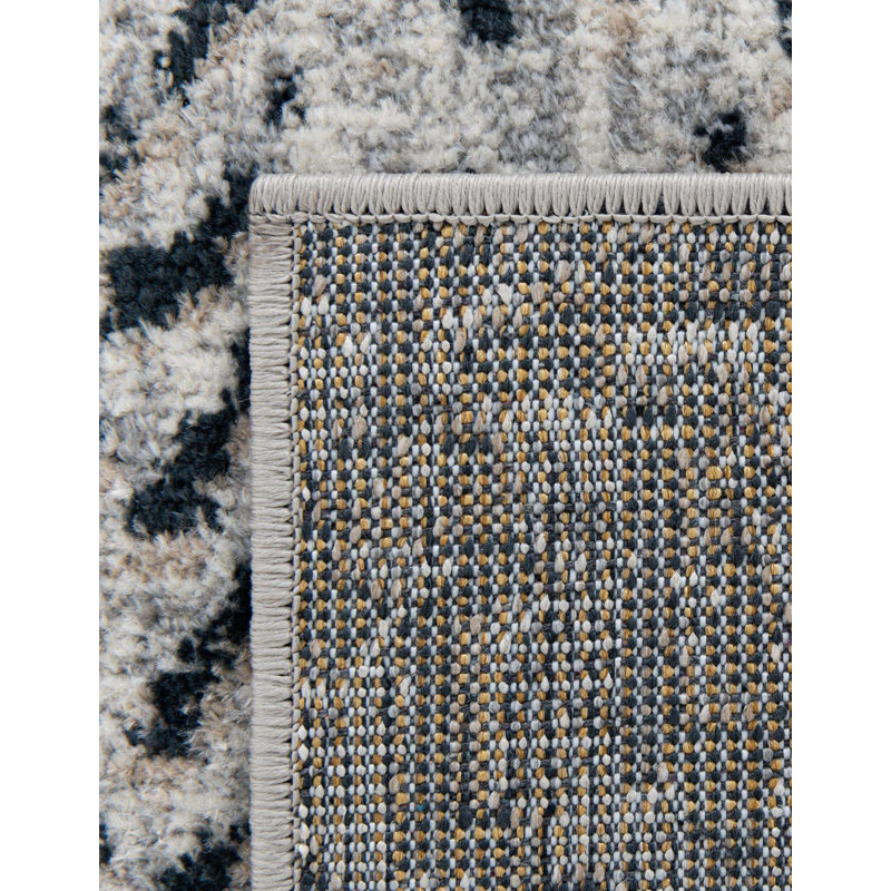 Massie Geometric Indoor Rug, Square 5'3"
