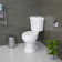 Sheffield Corner 2-Piece 0.8 GPF/1.6 GPF WaterSense Dual Flush Round Toilet