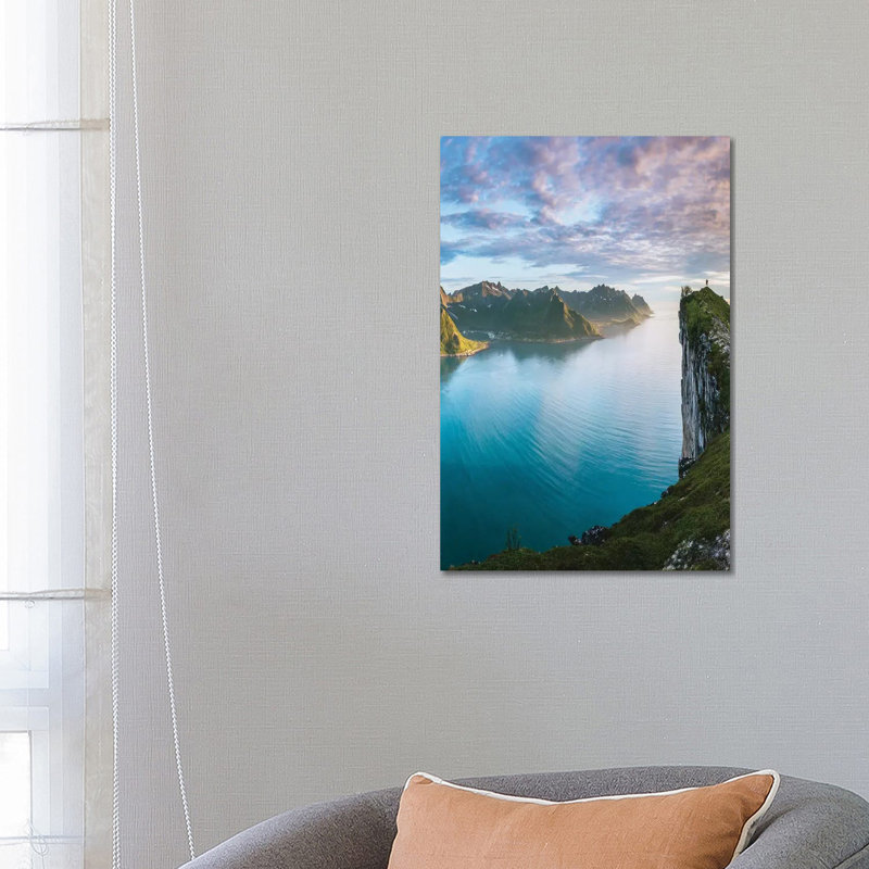 Sunset Hikes by Steffen Fossbakk - Wrapped Canvas Print, 66.04 cm H x 45.72 cm W x 1.91 cm D