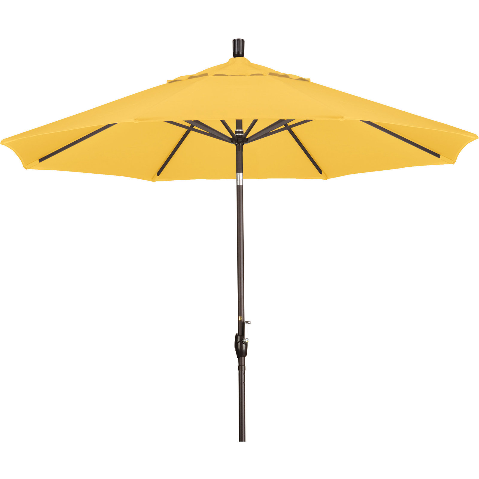 Iuka 108'' Outdoor Umbrella, Canvas Wheat Sunbrella® Canvas, 225