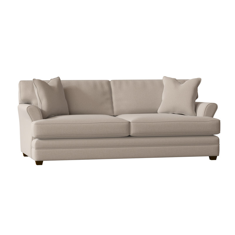 Harriss Upholstered 85'' Sofa, Drusky Twig Sustain® Basketweave