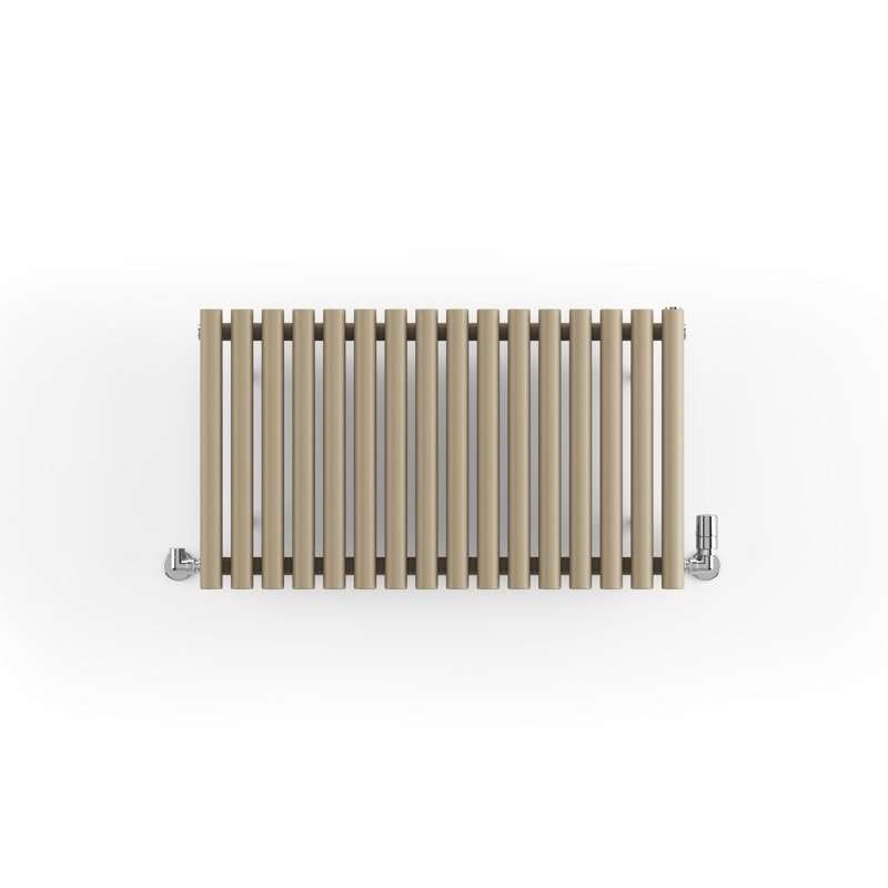 Rolo Room Cylindrical Bar Designer Radiator, Brown