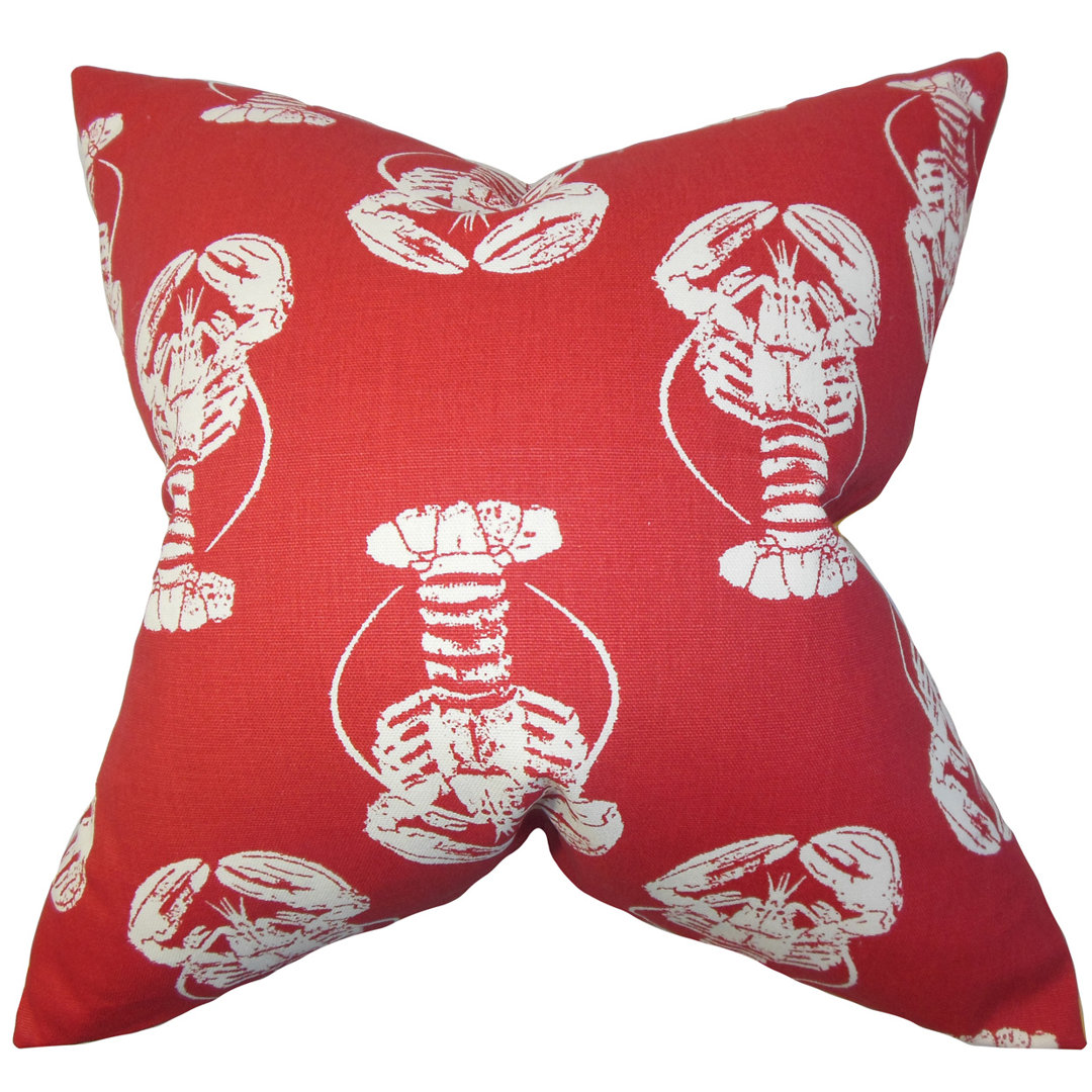 Haya Animal Print Cotton Throw Pillow The Pillow Collection 