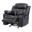 Élégant fauteuil inclinable rembourré avec accoudoirs-114238434