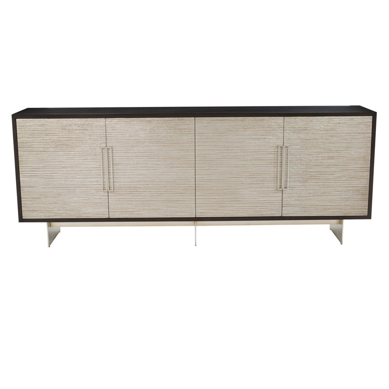 Saro 94.5'' W Solid Wood Sideboard