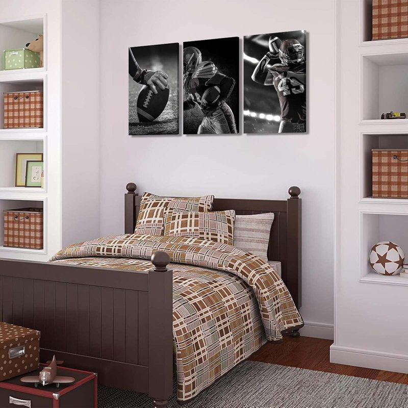 3 Piece Wrapped Canvas Print, 60cm H x 40cm W