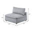 Fauteuil en velours côtelé Raijon-107296356