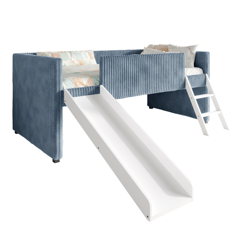 Lit mezzanine simple Totowa, Blue