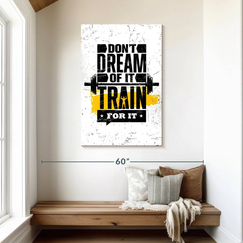 Kema Gym Motivational, 45" H x 30" W