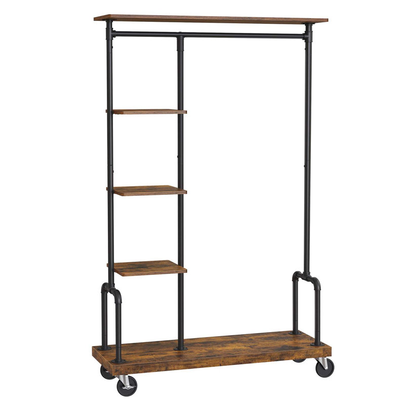 Bonville 103cm Rolling Clothing Rack