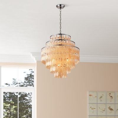 Halesowen 5 - Light Dimmable Tiered Chandelier