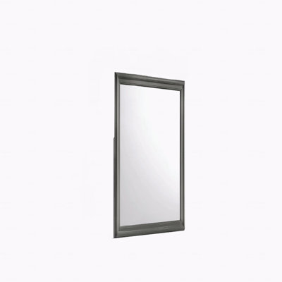 Miroir d'appoint moderne avec cadre en bois