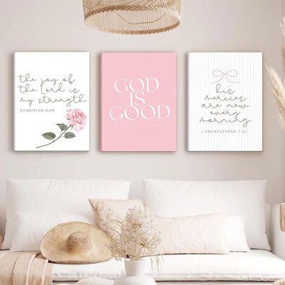3 Piece Wrapped Canvas Print