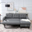 Luxueux canapé moelleux avec structure durable et tissu facile à nettoyer pour un confort et un style ultimes dans tout espace de vie
