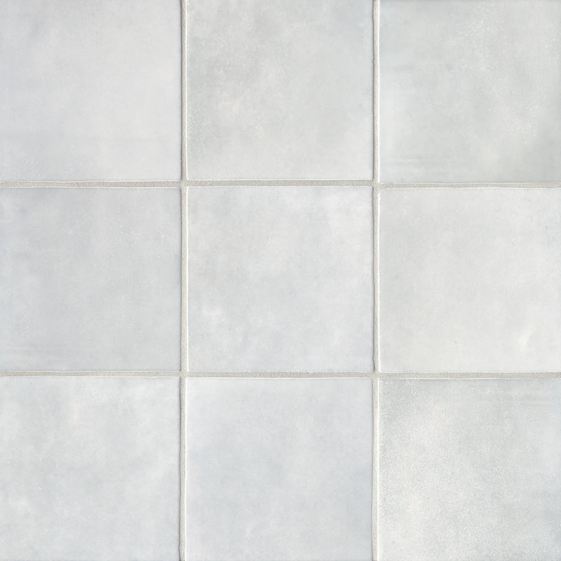 Cloe 5 in. x 5 in. Handmade-Look Ceramic Wall Glossy Subway Tile, Gray