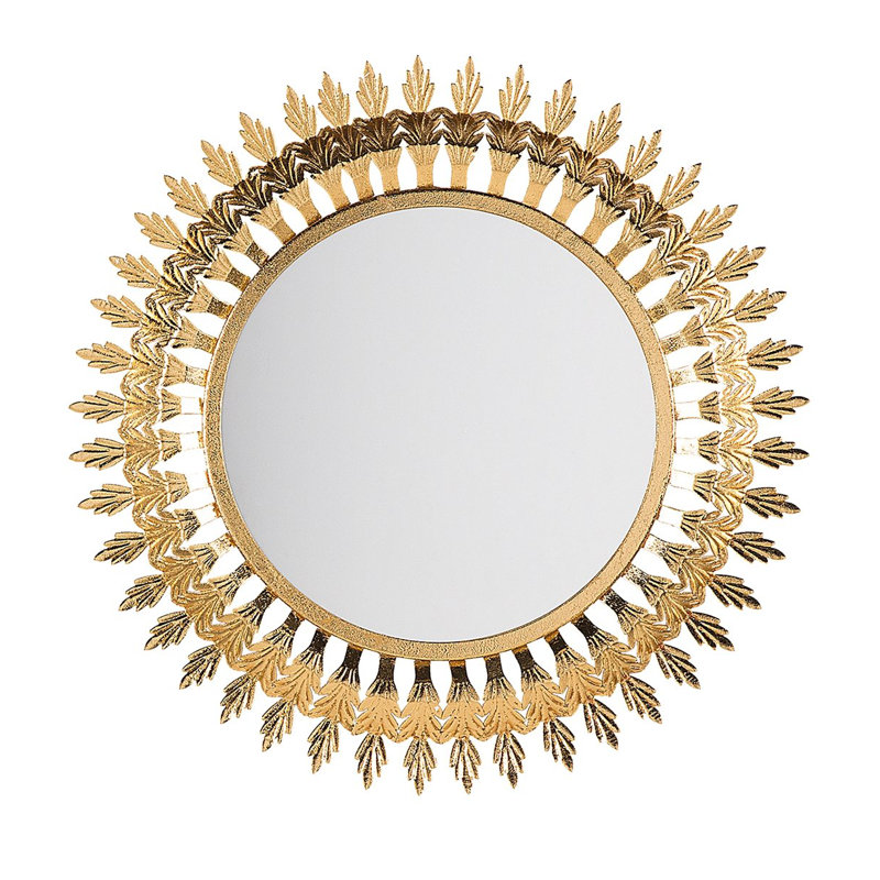Cassian Metal Flat Wall Mirror
