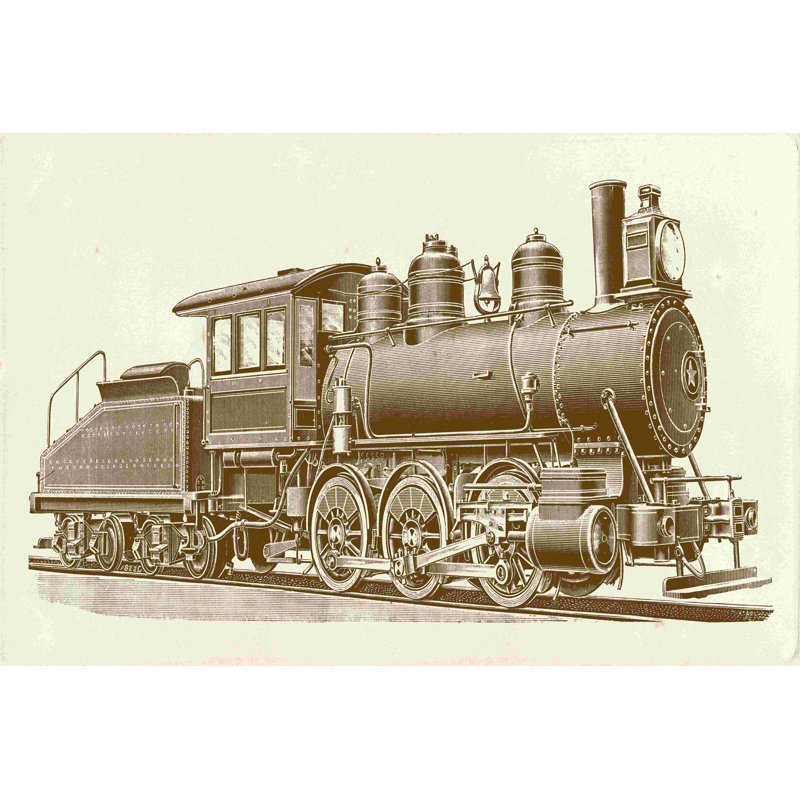 Train Engine IV, H 24 po x l 36 po